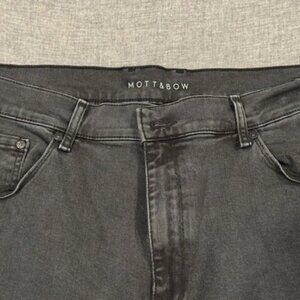 Mott and Bow Stone Jeans - Medium Gray/Charcoal - 40x32